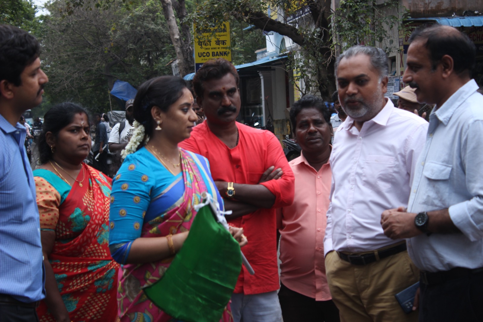 Community awareness outreach on the street